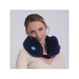 Подушка для путешествий со встроенным массажером "Massage Tranquility Pillow", синий OA-9010102 фото 10