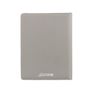Портфолио А4 из RPET на молнии "Harvey", 40 л FSC бумаги, серый OA-928420 фото 12