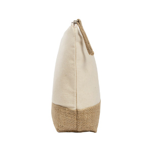 Косметичка "Jute" из хлопка и джута, натуральный молочный OA-932419 фото 5