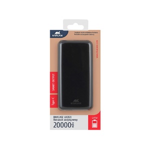 RIVACASE VA2120 (20000mAh), внешний аккумулятор /24 черный OA-94345 фото 15