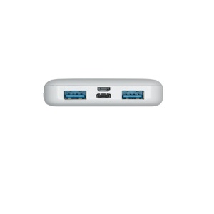 RIVACASE VA2532 (10000 мАч) QC/PD 20W внешний аккумулятор с дисплеем, белый 12/48 OA-94352 фото 7