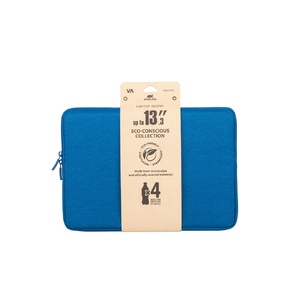 RIVACASE 7703 azure blue ECO чехол для ноутбука 13.3-14" / 12 лазурно-синий OA-94393 фото 4