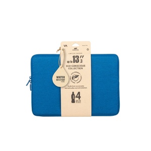 RIVACASE 7703 azure blue ECO чехол для ноутбука 13.3-14" / 12 лазурно-синий OA-94393 фото 6
