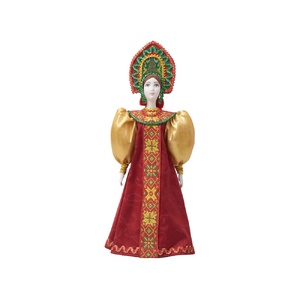 Подарочный набор: кукла фарфоровая, мед, красный OA-94749 фото 7