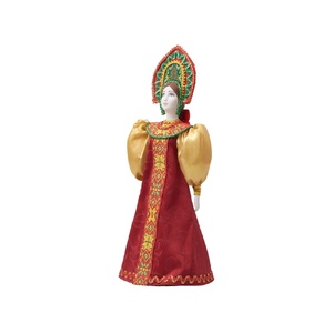 Подарочный набор: кукла фарфоровая, мед, красный OA-94749 фото 8