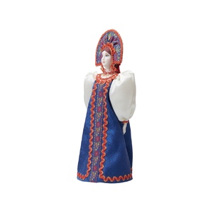 Подарочный набор: кукла фарфоровая, мед, синий OA-94750 фото 12