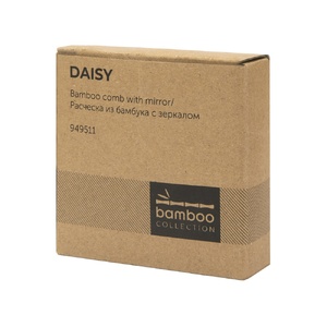 Расческа с зеркалом из бамбука "Daisy", натуральный OA-949511 фото 10