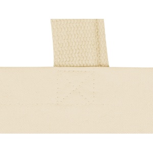 Сумка для шопинга Steady из хлопка с парусиновыми ручками, 260 г/м2, натуральный OA-955178 фото 7