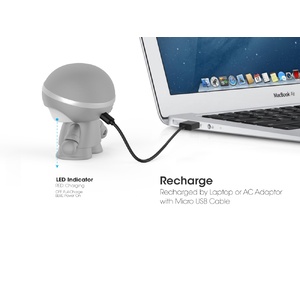 Портативный динамик Bluetooth XOOPAR mini XBOY, серый OA-967100 фото 8