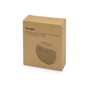 Портативная колонка «Tempo», красный красный/серый OA-975521 фото 6