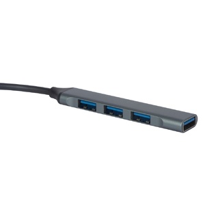 USB-хаб «Link» с коннектором 2-в-1 USB-C и USB-A, 2.0/3.0, серый OA-975650 фото 3
