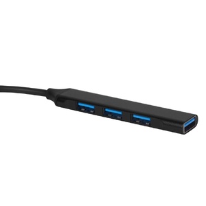 USB-хаб «Link» с коннектором 2-в-1 USB-C и USB-A, 2.0/3.0, черный OA-975657 фото 3