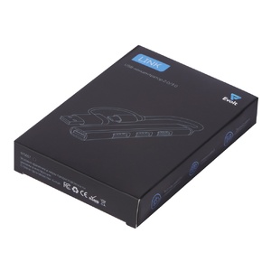 USB-хаб «Link» с коннектором 2-в-1 USB-C и USB-A, 2.0/3.0, черный OA-975657 фото 7