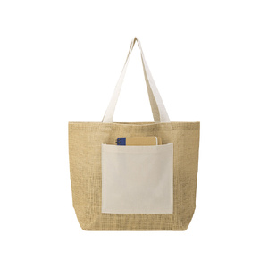Сумка Jute джутовая с широким дном, натуральный OA-995031 фото 9