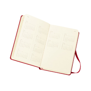 Ежедневник Moleskine Classic (2022), Pocket (9х14), красный, твердая обложка OA-DHF212DC2Y22 фото 4
