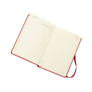 Ежедневник Moleskine Classic (2022), Pocket (9х14), красный, твердая обложка OA-DHF212DC2Y22 фото 5