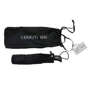 Складной зонт Mesh Small. Cerruti 1881 черный OA-NUD352 фото 6