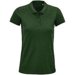 Рубашка поло женская Planet Women, темно-зеленая, размер 3XL G-035752643XL фото 2