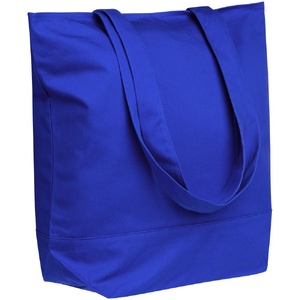 Сумка для покупок на молнии Shopaholic Zip, синяя G-11683.40 фото 2