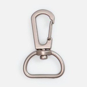 Застежка-карабин Snap Hook, M, серебристая G-16507.10 фото 1