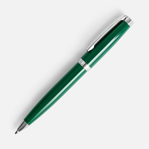 Ручка шариковая Letra Chrome, глянцевая, темно-зеленая G-16709.90 фото 2