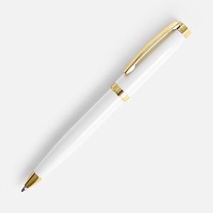 Ручка шариковая Letra Gold, глянцевая, белая G-16710.60 фото 2