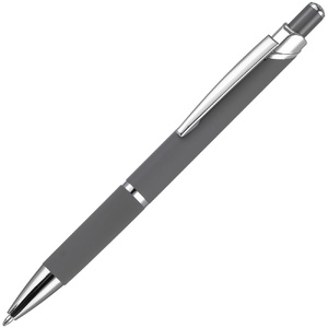 Ручка шариковая Chromos Soft Touch, серая G-17694.10 фото 1