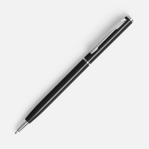 Ручка шариковая New Hotel Chrome, матовая черная G-27078.30 фото 2