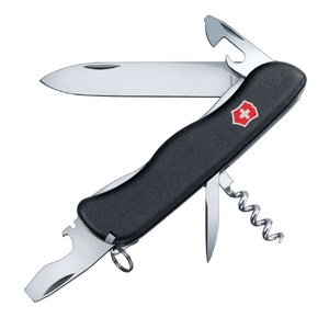 Солдатский нож с фиксатором лезвия Picknicker, черный G-5052.30 фото 1