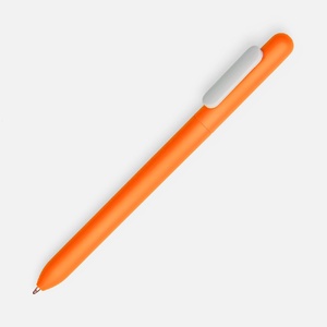 Ручка шариковая Swiper Soft Touch, неоново-оранжевая с белым G-6969.62 фото 2