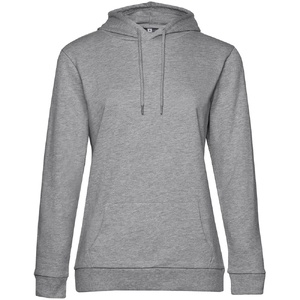 Толстовка с капюшоном женская Hoodie, серый меланж, размер L G-WW04W6101L фото 2