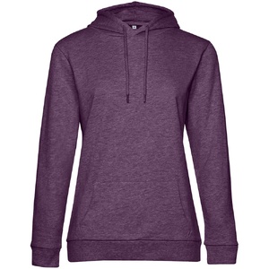 Толстовка с капюшоном женская Hoodie, фиолетовый меланж, размер L G-WW04W6161L фото 2