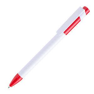 Ручка шариковая MAVA белый, красный HG-1018mc/08 фото 2