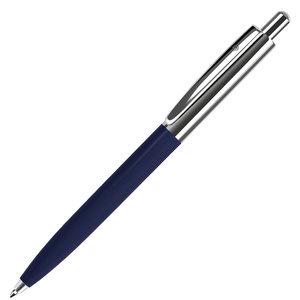 Ручка шариковая BUSINESS синий, серебристый HG-1330/26 фото 2