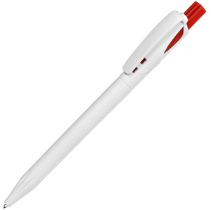 Ручка шариковая TWIN WHITE белый, красный HG-161/01/08 фото 2