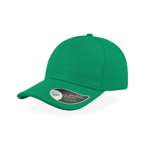 Бейсболка GEAR, 5 клиньев, застежка на липучке зеленый HG-25410.18 фото 2