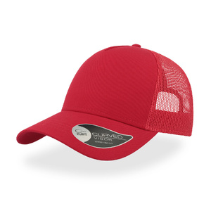 Бейсболка RAPPER COTTON, 5 клиньев, пластиковая застежка красный HG-254179.08 фото 2