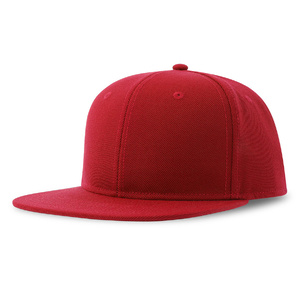 Бейсболка SNAP BACK-S, 6 клиньев, пластиковая застежка красный HG-25424-S.08 фото 2