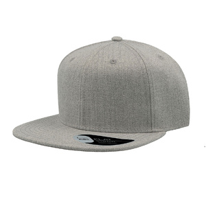 Бейсболка SNAP BACK, 6 клиньев, пластиковая застежка серый меланж HG-25424.291 фото 2