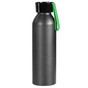 Бутылка для воды SHADE с ланъярдом, 650 мл; алюминий rPET черный, зеленый HG-40323/35/15 фото 2