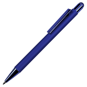 Ручка шариковая FACTOR COLOR со стилусом синий HG-40406/24 фото 2