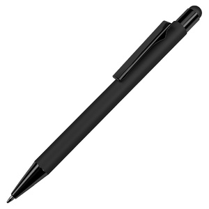 Ручка шариковая FACTOR COLOR со стилусом черный