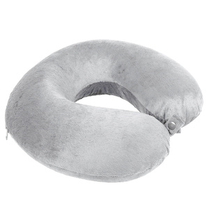 Подушка дорожная "SOFT"; memory foam, микрофибра,серый HG-62000/30 фото 2
