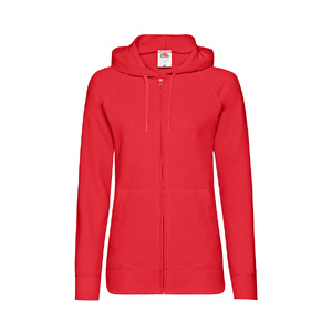 Толстовка женская без начеса LADIES LIGHTWEIGHT HOODED SWEAT 240 красный HG-621500.40/l фото 2