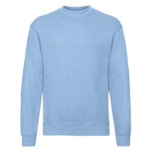 Свитшот с начесом CLASSIC SET-IN SWEAT 280 голубой HG-622020.YT/2XL фото 2