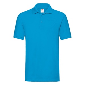 Поло мужское PREMIUM POLO 180 голубой лазурный HG-632180.zu/l фото 2
