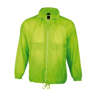 Ветровка водоотталкивающая унисекс SURF лаймовый HG-732000.282/2XL фото 2