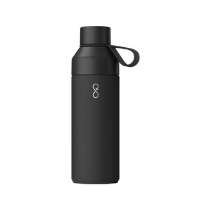 Бутылка для воды Ocean Bottle объемом 500 мл с вакуумной изоляцией, черный OA-10075190 фото 2