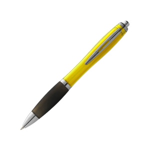 Шариковая ручка Nash желтый/черный/серебристый OA-10615506 фото 2