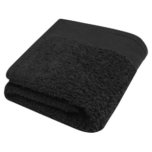 Хлопковое полотенце для ванной Chloe 30x50 см плотностью 550 г/м2, черный OA-11700490 фото 2